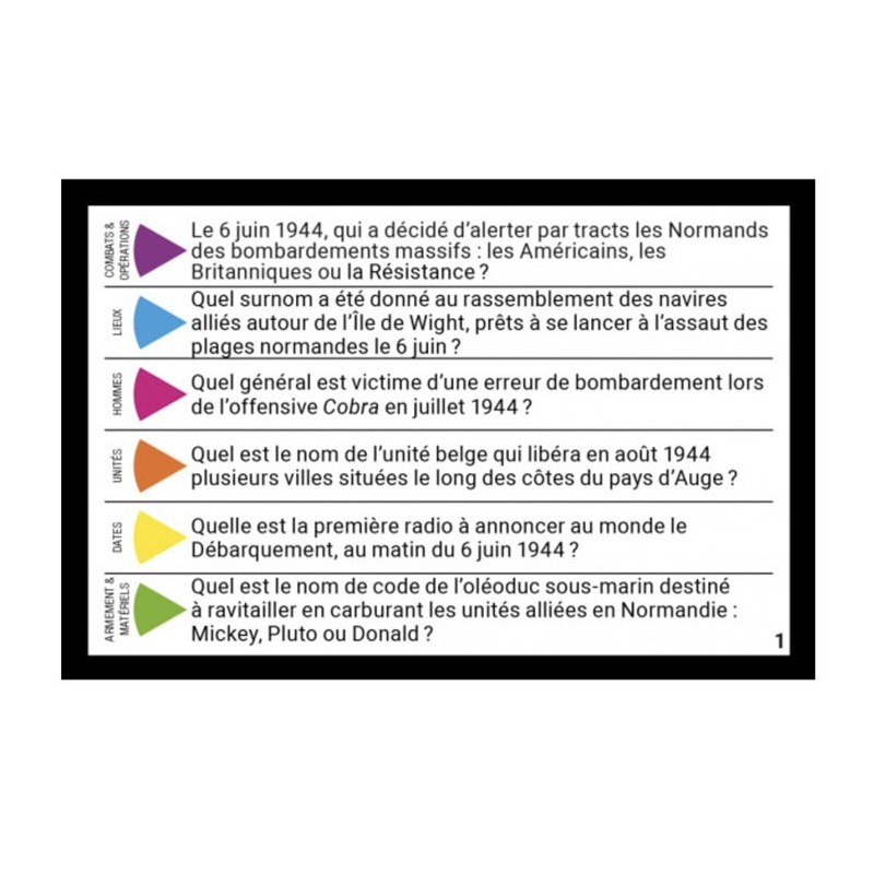 TRIVIAL PURSUIT D-DAY - Landing in Normandië
