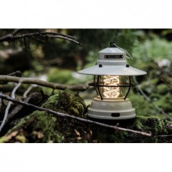 Outpost Vintage White Lantern with Battery – Barebones... 2
