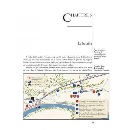 CASTILLON 17. Juli 1453 - Frankreich gewinnt den Hundertjährigen Krieg