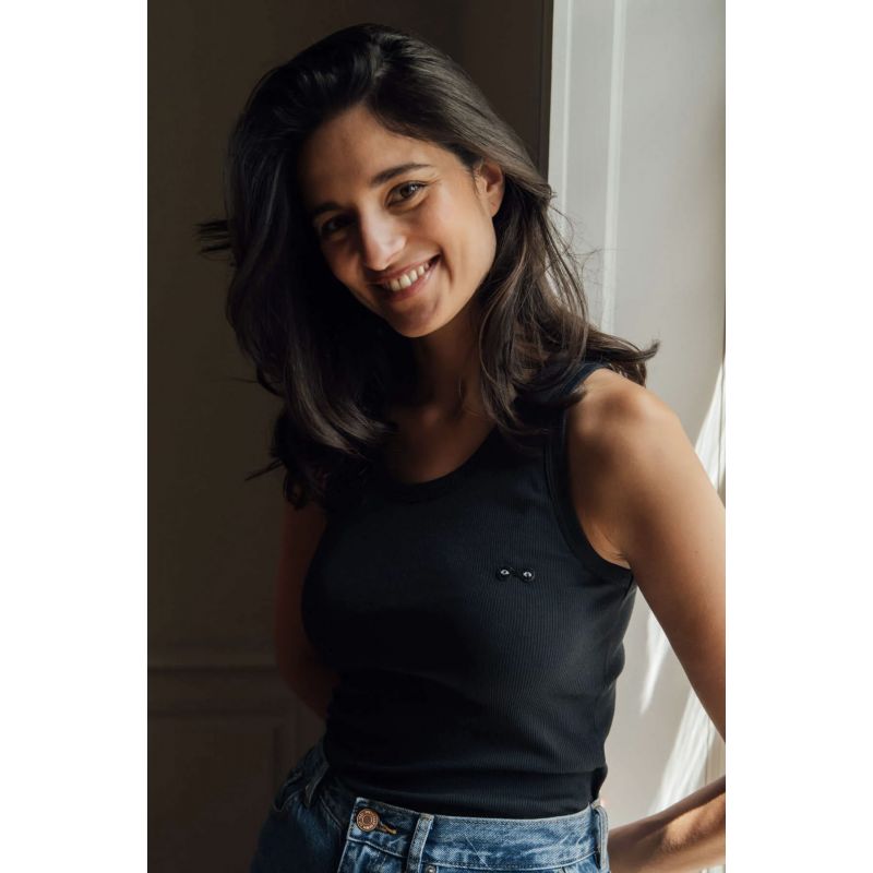 Le Véritable Débardeur Marcel noir - Les Tricots Marcel