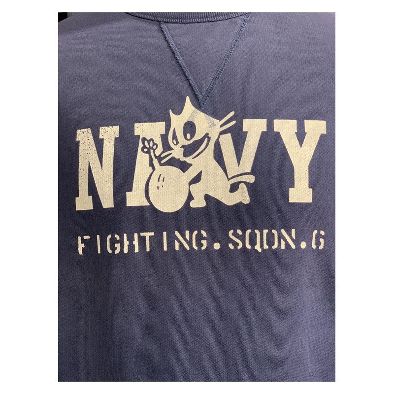 Sweatshirt Navy Fighting Squadron - In Memories...