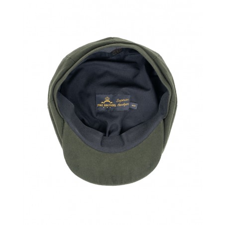 Mütze 1928 Newsboy Cap Moleskin moss – Pike Brothers