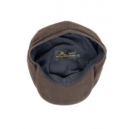 1928 Newsboy Cap Moleskin soil brown – Pike Brothers