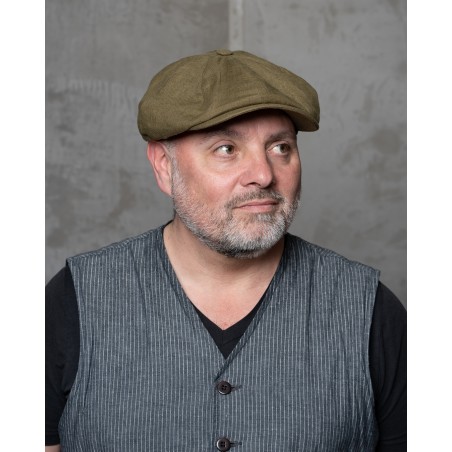 Casquette 1928 Newsboy Cap Dublin green – Pike Brothers