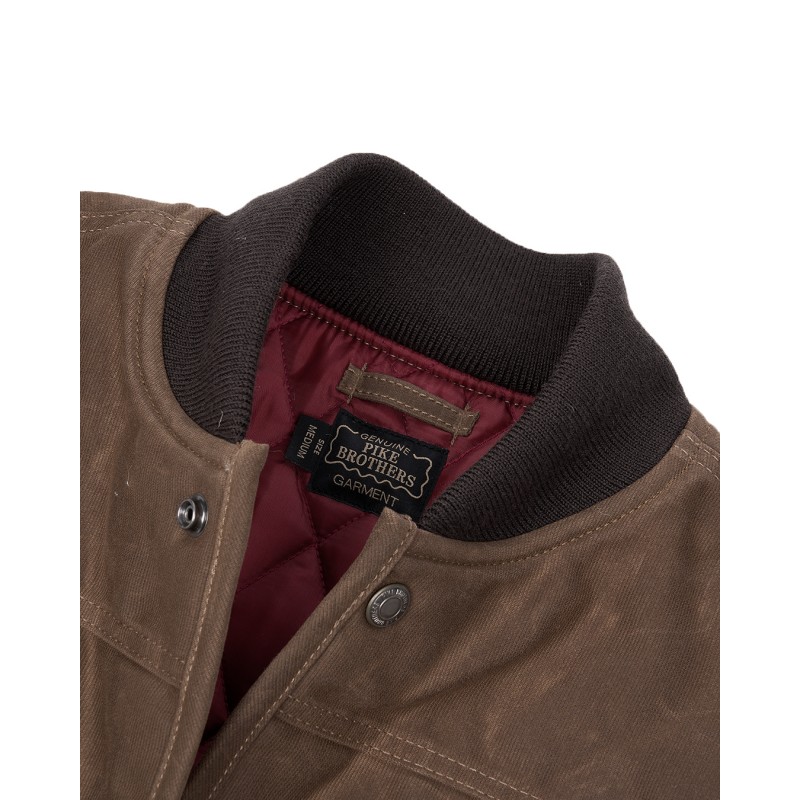 Weste 1966 Rodeo Vest waxed sand - Pike Brothers