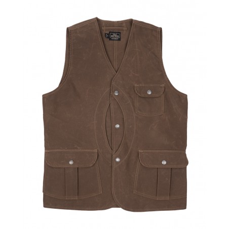Gilet 1928 Hunting Vest waxed sand - Pike Brothers