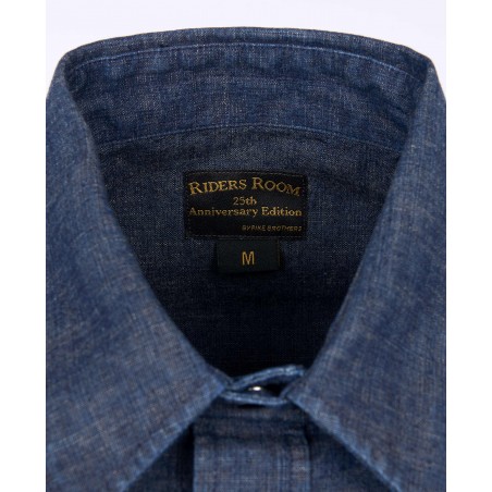 Chemise 1952 Rider Shirt Japanese 9oz indigo - Pike Brothers
