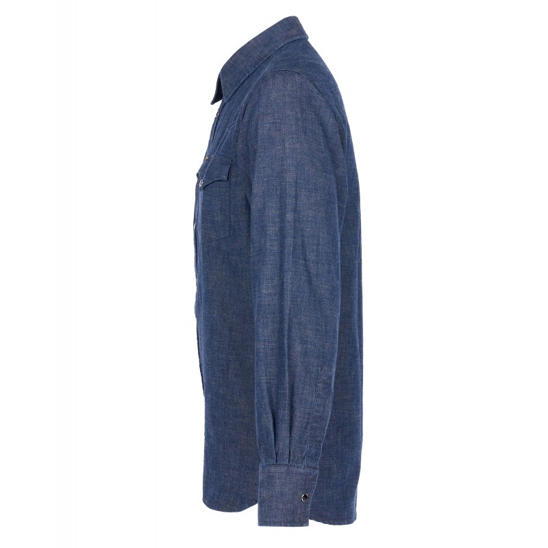 Chemise 1952 Rider Shirt Japanese 9oz indigo -...