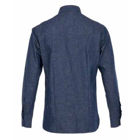 Hemd 1952 Rider Shirt Japanese 9oz indigo - Pike Brothers