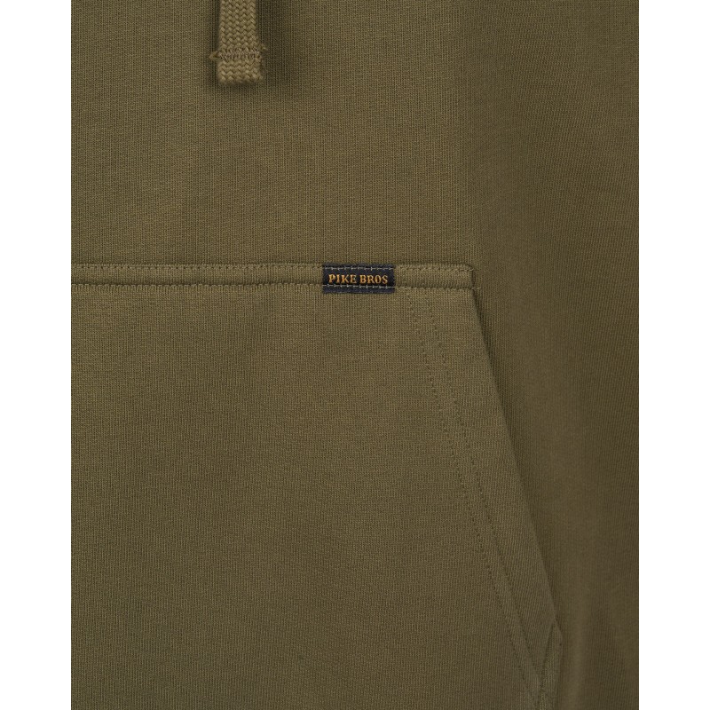 Olive Hooded Sweatshirt – 1965 PT Hoody Olive -...