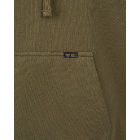 Sweatshirt à Capuche olive - 1965 PT Hoody olive - Pike Brothers