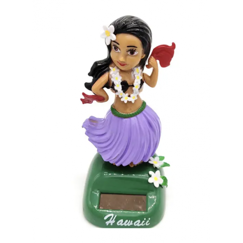 Dancing Hawaiian Doll - Solar Power Hula Girl