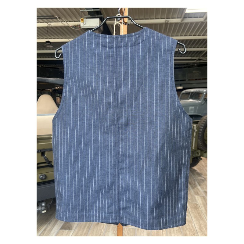 Gilet 1937 Roamer Vest Chicago Blue - Pike...