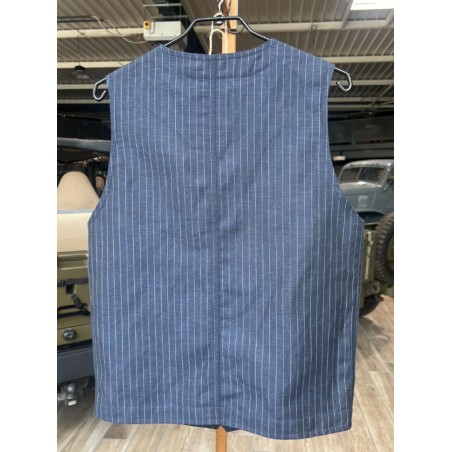 1937 Roamer Vest Chicago Blue - Pike Brothers – Second-Hand