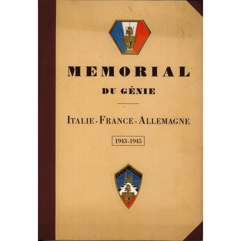 GEDENKBOEK VAN HET GENIE ITALIË FRANKRIJK...