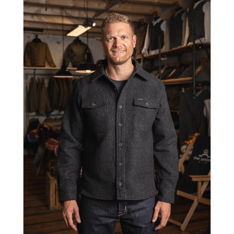 Chemise 1943 CPO Shirt Atlanta grey - Pike...