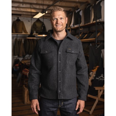 Hemd 1943 CPO Shirt Atlanta grey - Pike Brothers