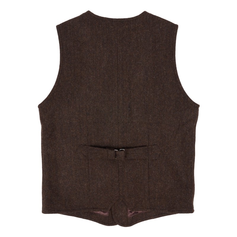 Wollweste 1905 Hauler Vest Upland brown - Pike...