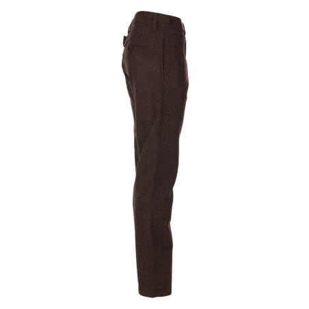 Englische Wollhose Braun – 1923 Buccanoy Pant Upland brown – Pike Brothers