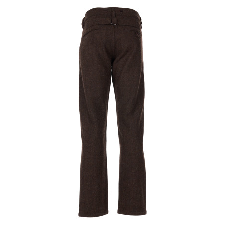 Pantalon Anglais laine marron - 1923 Buccanoy Pant Upland brown - Pike Brothers