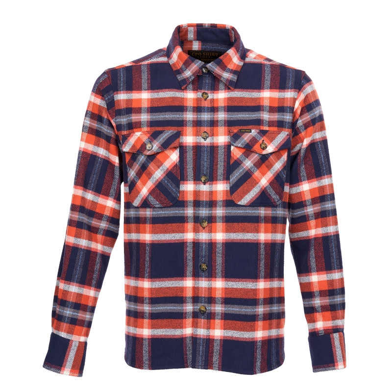 Chemise 1943 CPO Shirt Barrow Blue - Pike Brothers