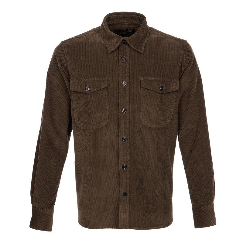 1943 CPO Shirt Manchester Brown Corduroy - Pike...