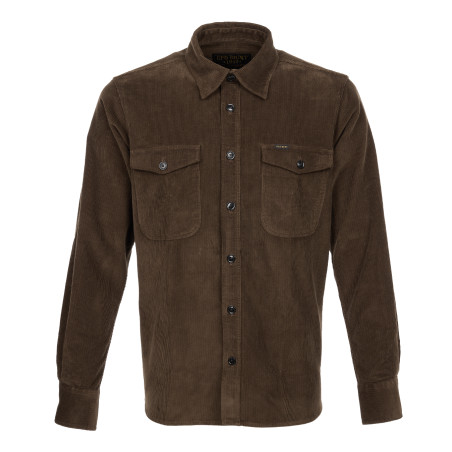 1943 CPO Shirt Manchester Brown Corduroy - Pike Brothers
