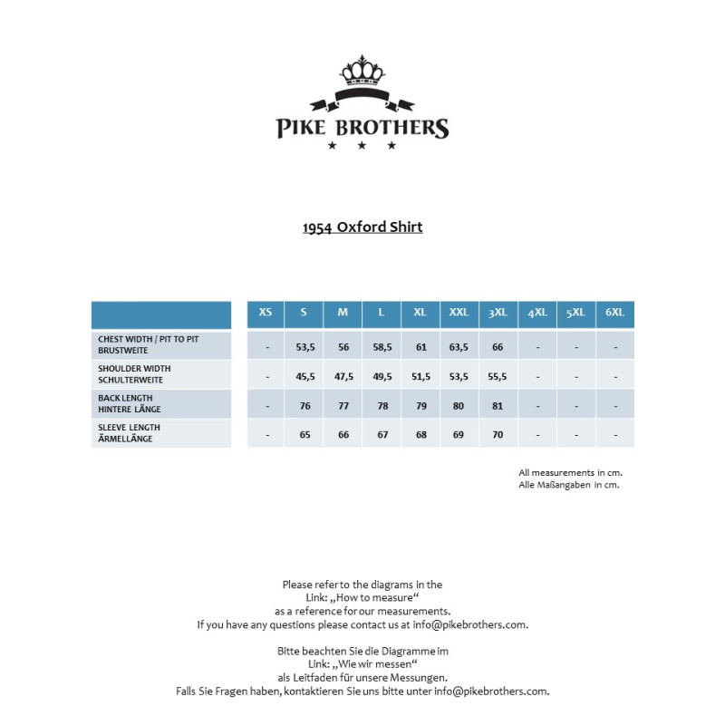 Chemise 1954 Oxford Shirt Kingston white - Pike...