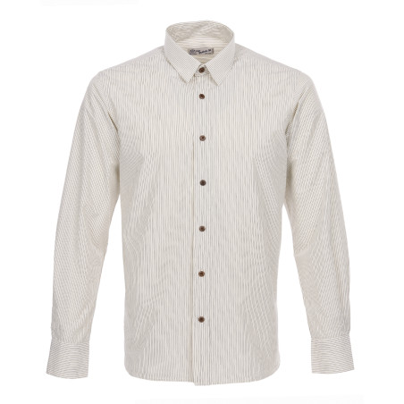 Hemd 1954 Oxford Shirt Kingston white - Pike Brothers