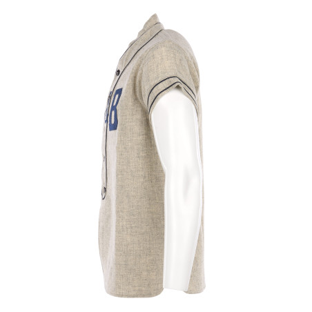 Kurzarmhemd 1938 Baseball Jersey Van Buren Grey - Pike Brothers