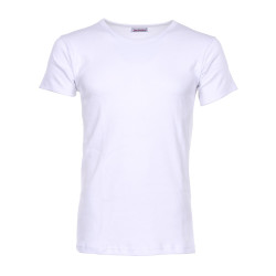 Pack van 2 tubulaire T-shirts wit ronde hals - 1947 Round...