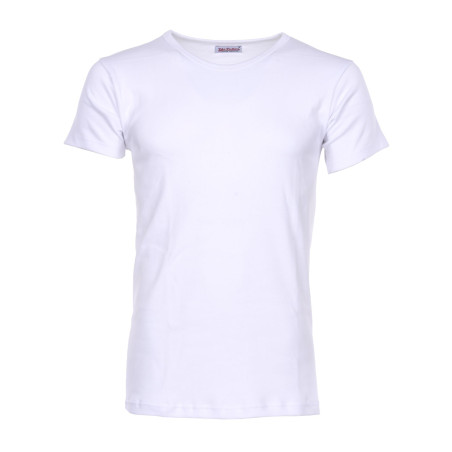Pack van 2 tubulaire T-shirts wit ronde hals - 1947 Round Neck Set white Pike Brothers
