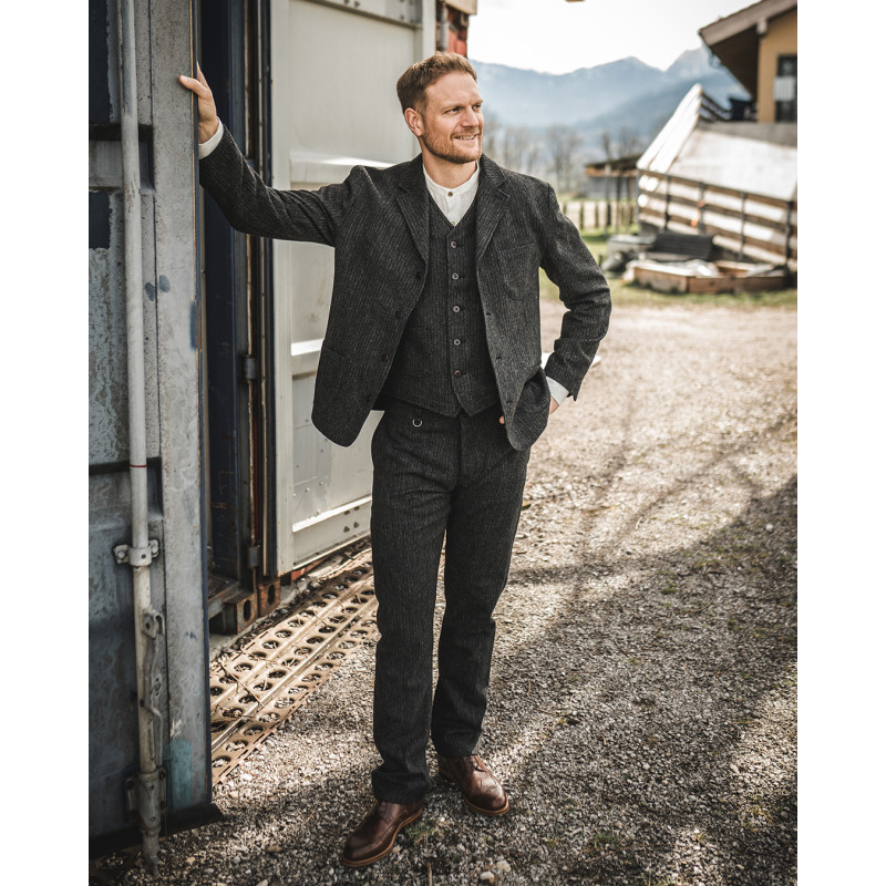 Weste 1937 Roamer Vest Glasgow Grey - Pike...