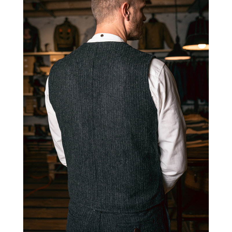 Weste 1937 Roamer Vest Glasgow Grey - Pike...