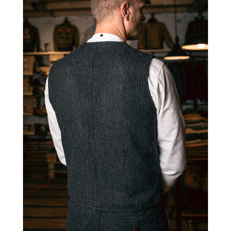1937 Roamer Vest Glasgow Grey - Pike Brothers