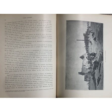 PARIS Belagert 1870 Kriegsberichte – 1871 – Jules Claretie
