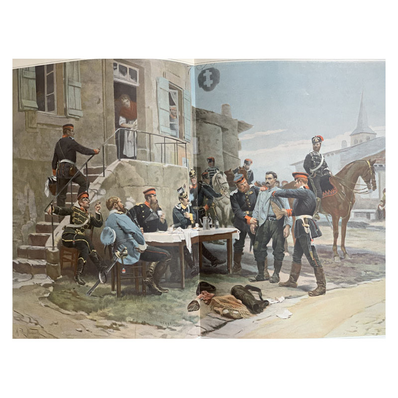 PARIS Belegerd 1870 Oorlogsverslagen - 1871 -...