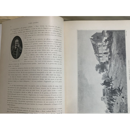 PARIS Belagert 1870 Kriegsberichte – 1871 – Jules Claretie