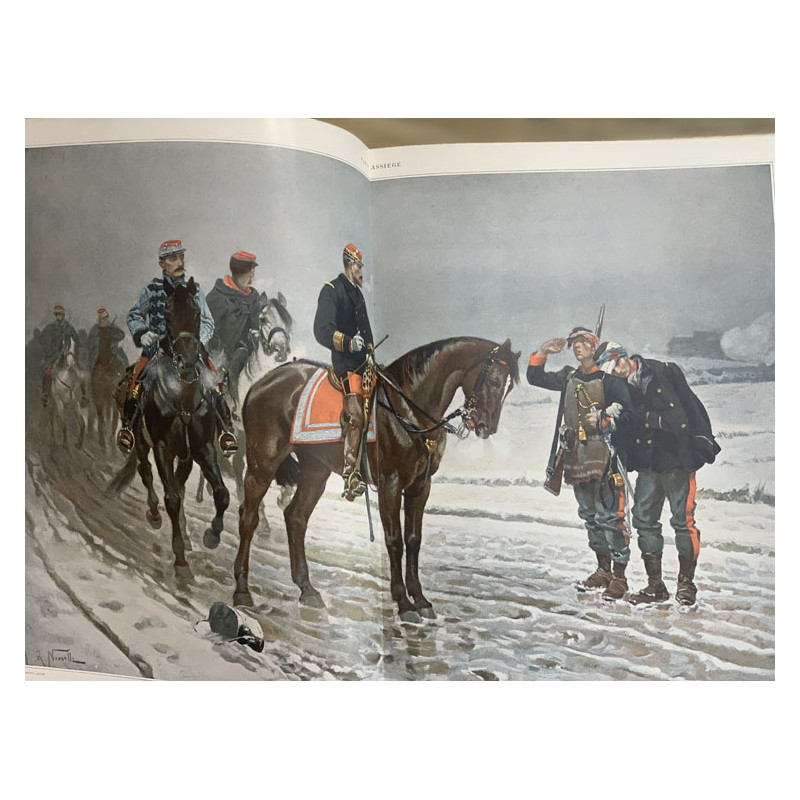 PARIS Belegerd 1870 Oorlogsverslagen - 1871 -...