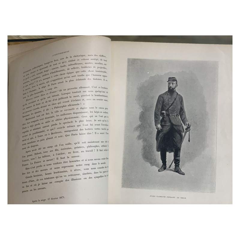 PARIS Belagert 1870 Kriegsberichte – 1871 –...