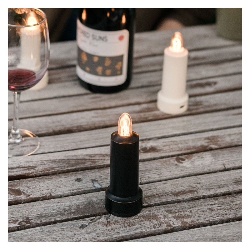 WHITE LED CANDLE - BAREBONES LIVING