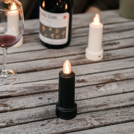 WHITE LED CANDLE - BAREBONES LIVING