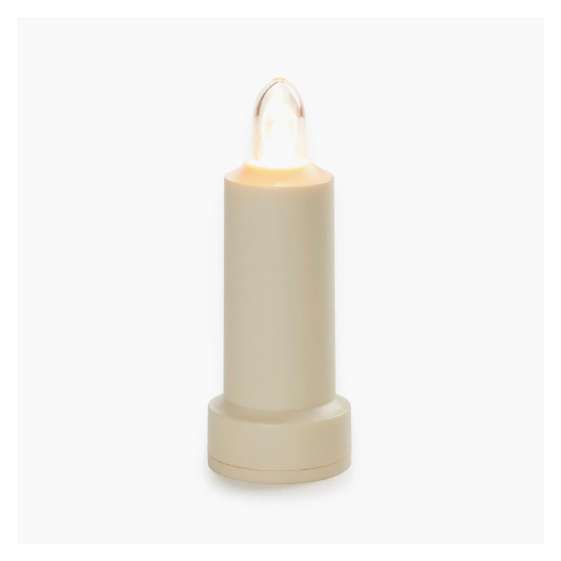 WEISSE LED-KERZE – BAREBONES LIVING