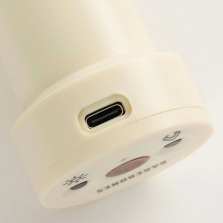 WHITE LED CANDLE - BAREBONES LIVING