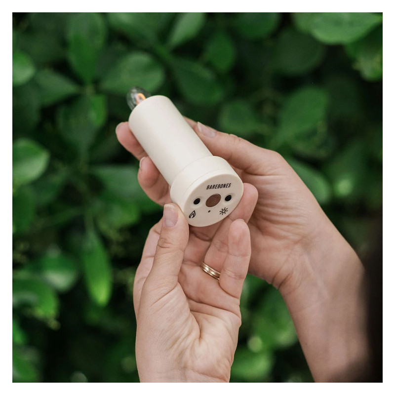 WHITE LED CANDLE - BAREBONES LIVING