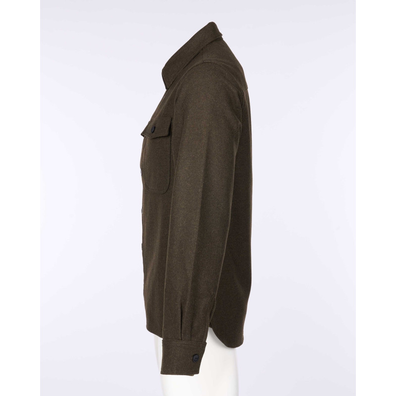 Wolhemd kaki 1943 CPO Shirt Olive Wool - Pike...