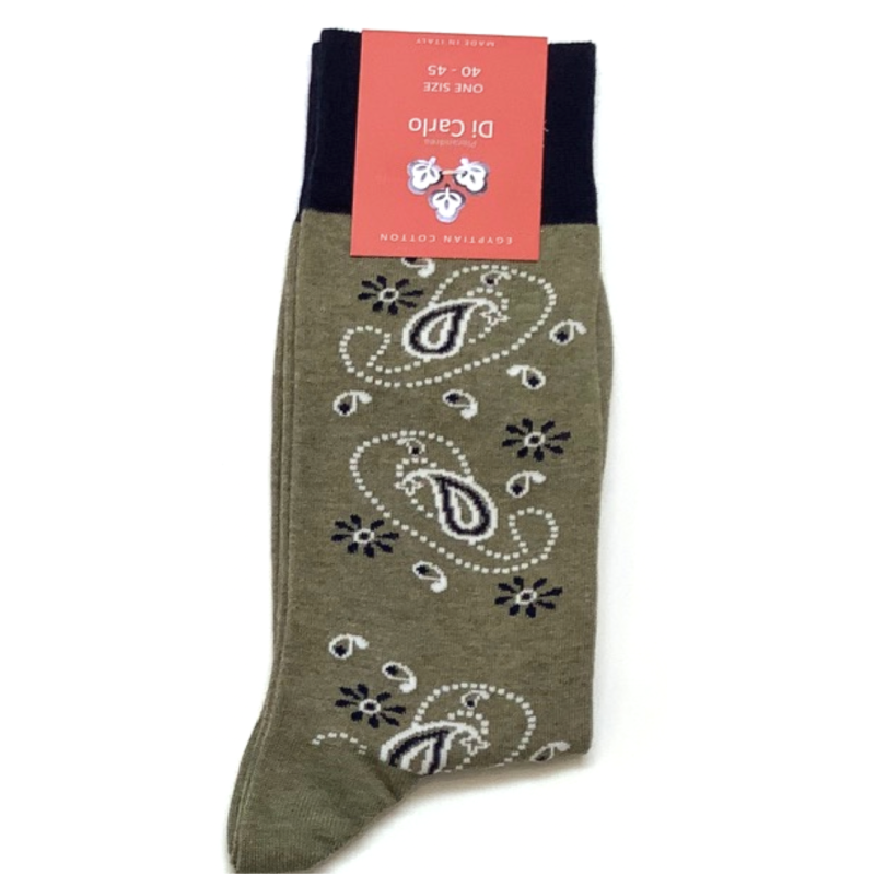 Sokken BANDANA CH KAKI - Di Carlo