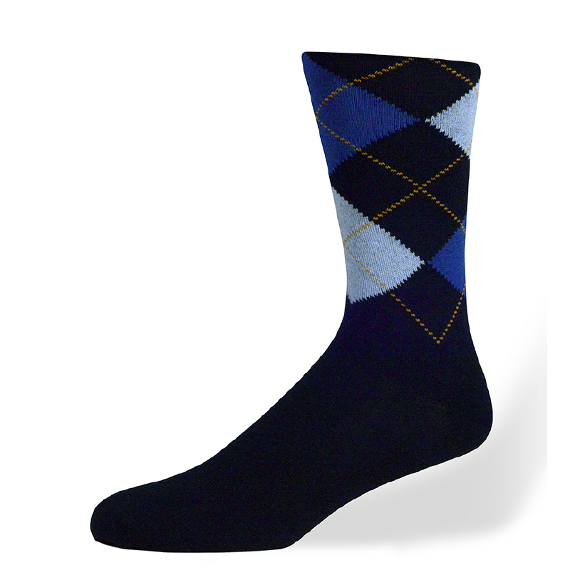 PDC LOSA CH MARINE / ORANGE Socks - Di Carlo