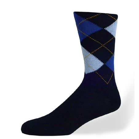 PDC LOSA CH MARINE / ORANGE Socks - Di Carlo