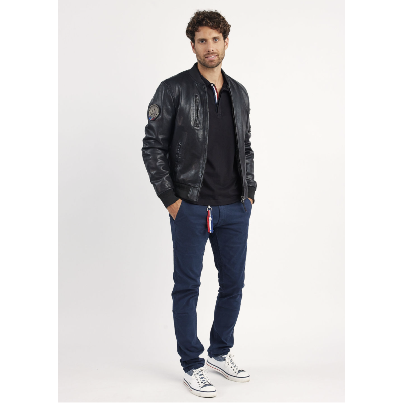 RICK ALPHA Black Jacket - Patrouille de France